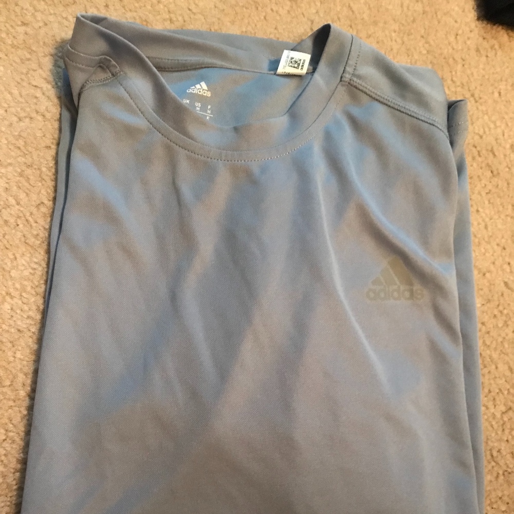 Adidas Gray Men's Short Sleeve